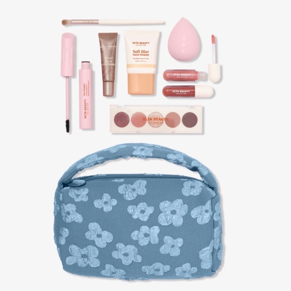 Ulta Beauty Makeup Set with Blue Cosmetic Bag - Picture 2 of 5